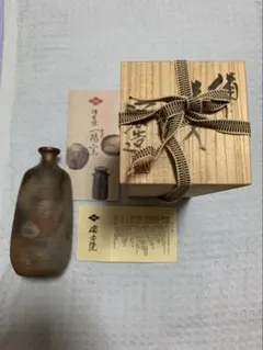 茶道具 「備前焼 掛花入」(瓢形) 倉敷 一陽窯 木村一陽 造 茶道具 「備前焼 掛花入」(瓢形) 倉敷 一陽窯 木村一陽 造