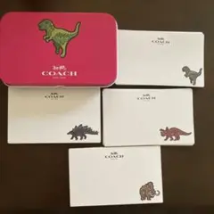 COACH 恐竜デザイン カードセット