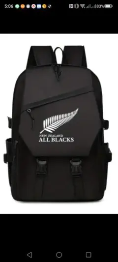 ALL BLACKS ブラックリュック