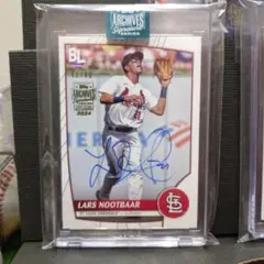 Lars nootbaar ヌートバー 直筆サイン カード topps