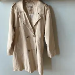 ZARA ベージュ トレンチコート サイズ7