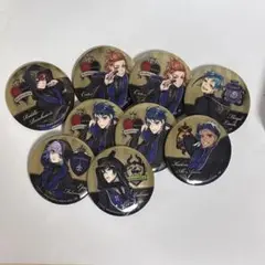 ツイステ 缶バッジ 一番くじ ハーツラビュル スカラビア オクタヴィネル