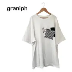graniph グラニフ ラムチョップ ビッグシルエットTシャツ XLサイズ