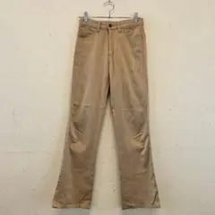 SWEET CAMELストレートパンツ　ストレッチ　ベージュ　日本製　レディース