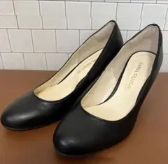 【未使用美品】パンプス ハイヒール フォーマル靴 23cm 黒 ✦お盆発送可✦