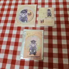 刀剣乱舞 アニカフェ 源清麿 清麿 ピック 缶バッジ 箔押しカード