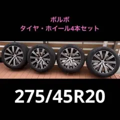 VOLVO XC90 夏タイヤ4本セット 純正ホイール 275/45R20 正規品 美品】ボルボ XC90 純正 20in 9J +38.5 PCD108 VOL 承認