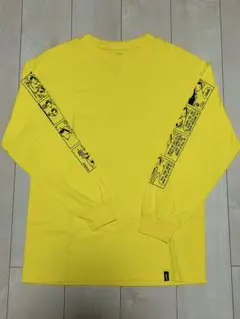 HUF PEANUTS イエロー 長袖Tシャツ Mサイズ