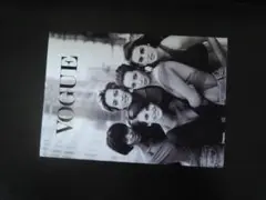 A4 額付き ポスター VOGUE モデル 写真 ニューヨーク 1989 撮影