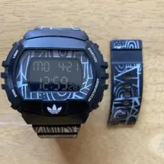 アディダス　デジタル腕時計　adidas 稼動品