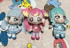 【プライズ】わんだふるぷりきゅあ！　ぬいぐるみ　3体セット