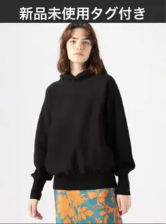 新品未使用タグ★期間限定出品★ コットンジャージー フーデッドプルオーバー