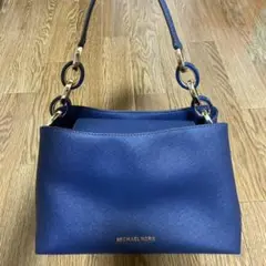マイケルコース ハンドバッグ ネイビー