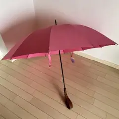 極美品✨福井洋傘 あじさい 雨傘 長傘 ベージュ