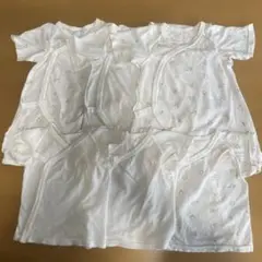 赤ちゃん本舗　ベビー新生児用肌着　６枚セット　50cmサイズ　半袖
