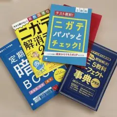 中学2年 定期テスト 中2 予想問題 暗記 進研ゼミ 問題集 4点セット