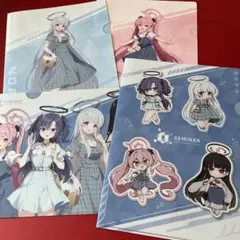 ブルーアーカイブ ブルアカ クリアファイル 4点セット ノア コユキ