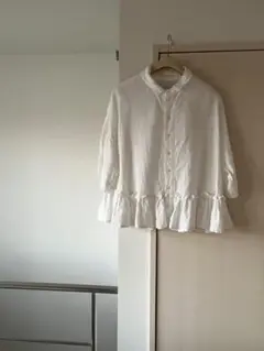 gasa*リネン ブラウス