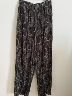ROPE‘PICNIC ブラウン系 プリーツ加工パンツ