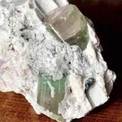 ウォーターメロントルマリン 原石 315.45ct バイカラー 鉱物標本 天然石