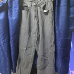 MONO-MART グレー ストレートデニム M