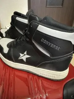 CONVERSE ハイカットシューズ ブラック/ホワイト