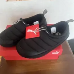PUMA ブラック スリッポン