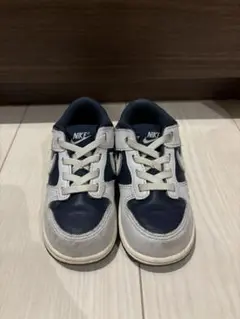 NIKE キッズスニーカー ネイビー/ホワイト