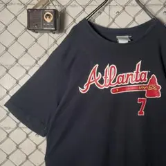 MLB 公式 アトランタ ブレーブス フランコーア Tシャツ 背番号 L程