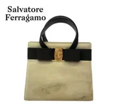 FERRAGAMO フェラガモ ハンドバッグ ベージュ