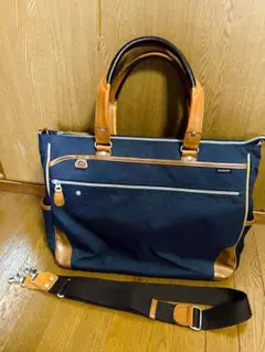 moustache メンズ ビジネスバッグ A4 B4 2WAY ショルダー