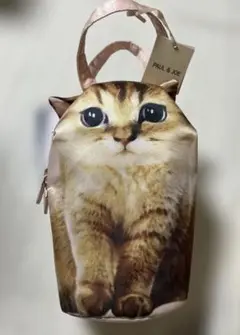 PAUL＆JOE ポーチ（フードポットポーチ）　新品　猫　ピンク