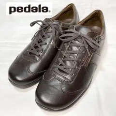 Pedala WP254S ペダラ　ウォーキングシューズ　ブラウン　23cm