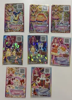 アイカツスターズ　カード８枚セット　ゆめ　エルザ