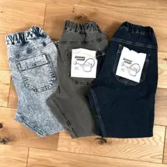 ガーデナーテーパードデニムパンツ