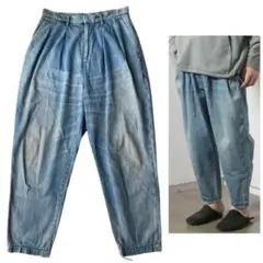 Dulcamara ドゥルカマラ 23ss デニム パンツ スラックス よそいき