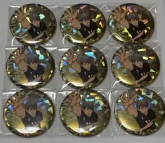ハイキュー 宮治 ホログラム 缶バッジ 9点
