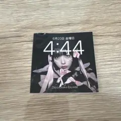【ano】FC限定4:44 Zepp Osaka Bayside ステッカー