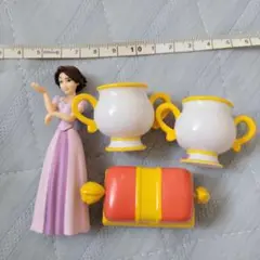 美女と野獣&塔の上のラプンツェル ガチャガチャ カプセルトイ まとめ売り