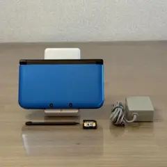 8-002 ニンテンドー3DS LL ブルー×ブラック
