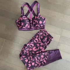 UNDER ARMOUR クロスバックブラ・レギンス　セット