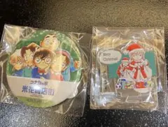 名探偵コナン　鳥取　米花商店街　コナン百貨店 アクリルスタンド　バッジ　ガチャ