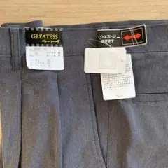 GREATESS グレー スラックス ウエスト94cm 大きいサイズ