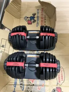 【引取限定】RIORIS 調整可能ダンベル2つセット 24.5kg