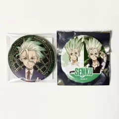 Dr.STONE 石神千空 カラースーツ ぷちくじ 缶バッジ 2点セット