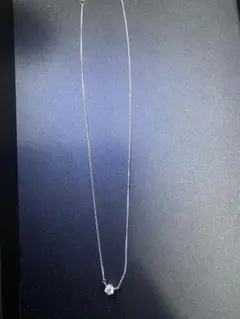 ネックレス ダイヤ PT850 0.41ct