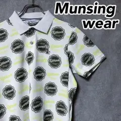 Munsingwear マンシングウェア ロゴ ポロシャツ 半袖 ゴルフ ウェア