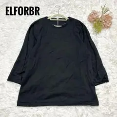 ✨美品✨ ELFORBR エルフォーブル　長袖　カットソー　長め　バックジップ