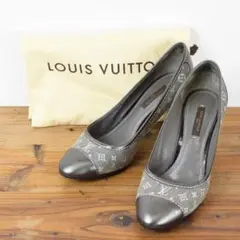 LOUISVUITTON ルイヴィトン キャンバス レザー LV ロゴ