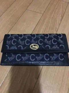 CELINE オールドセリーヌ Cマカダム柄 長財布
